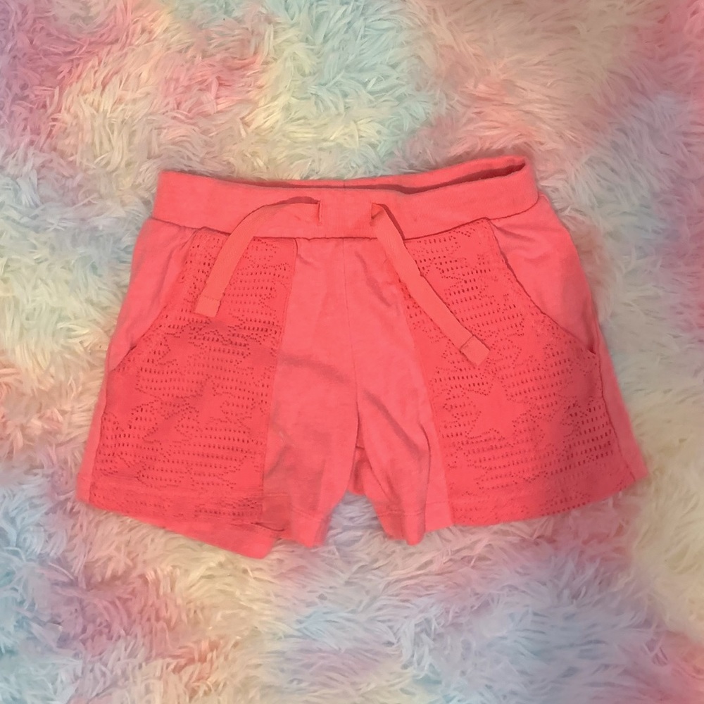 Coral Colored Girls 5T Shorts w/ Pockets
